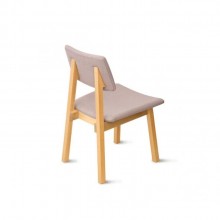 Cadeira Essen Estofada Estrutura de Madeira Design Assinado